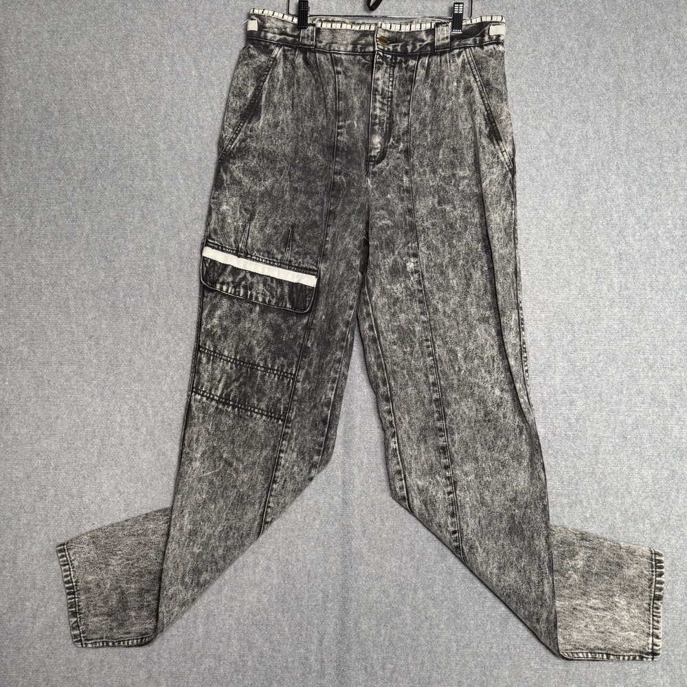 Nixit Jeans Golden Wash Men's 34x34/XL Black Acid Wash Jeans Vintage